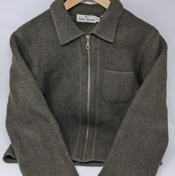 Wool Zip Up Jacket - Picture 4 of 4